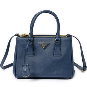 Prada Double Zip Square Tote